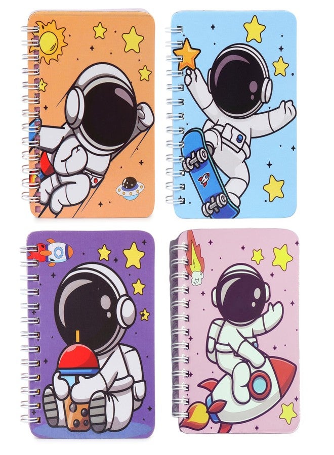 جيادا مذكرات جيادا ذات طابع رائد فضاء، غلاف مقوى، مقاس A6، عبوة من 6 مذكرات - Image 1